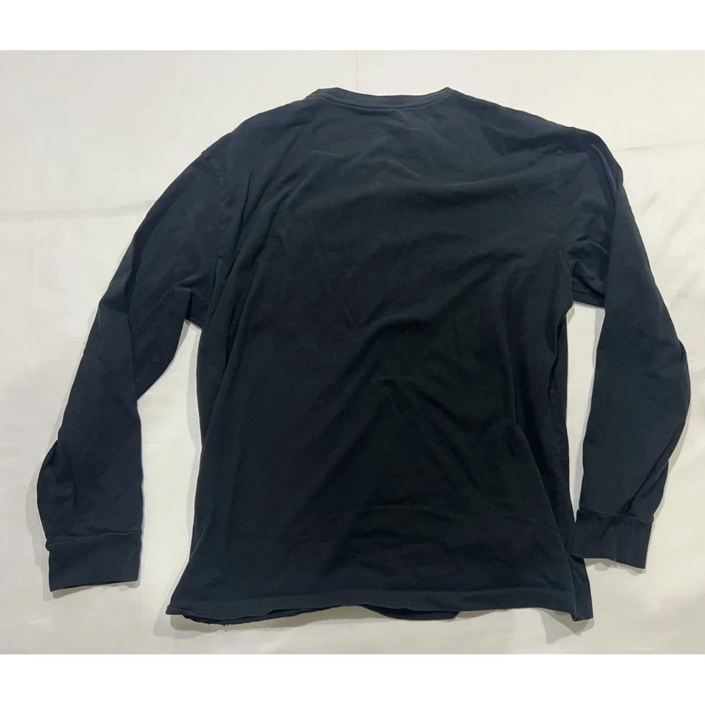 Polo Ralph Lauren Shirt Mens Medium Black Pony Classic Fit Preppy Casual